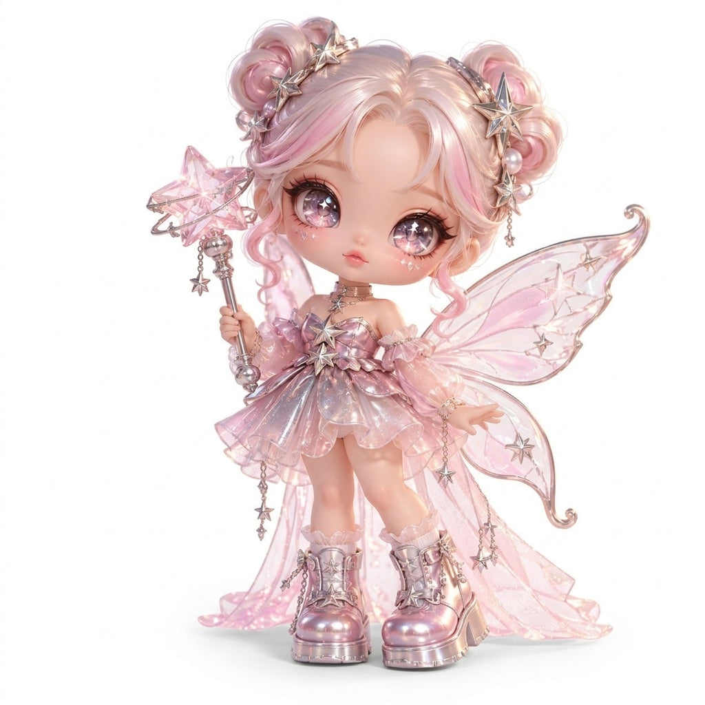 Stardust Fairy Wing Collectible Doll — detail view 4
